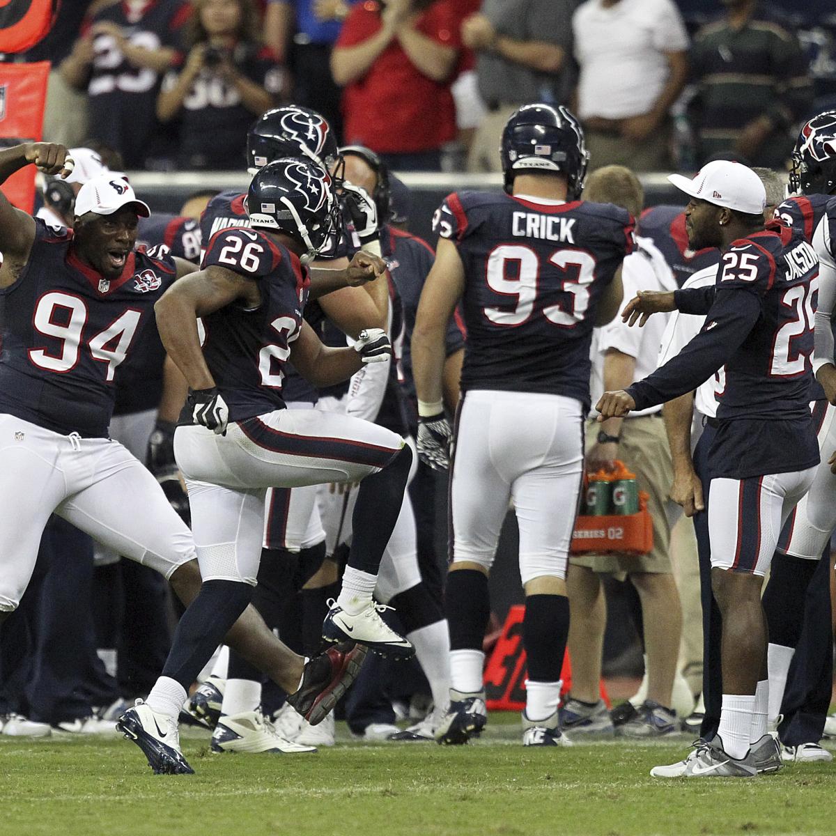 Houston Texans Cut Roster to 53 KneeJerk Reactions News, Scores