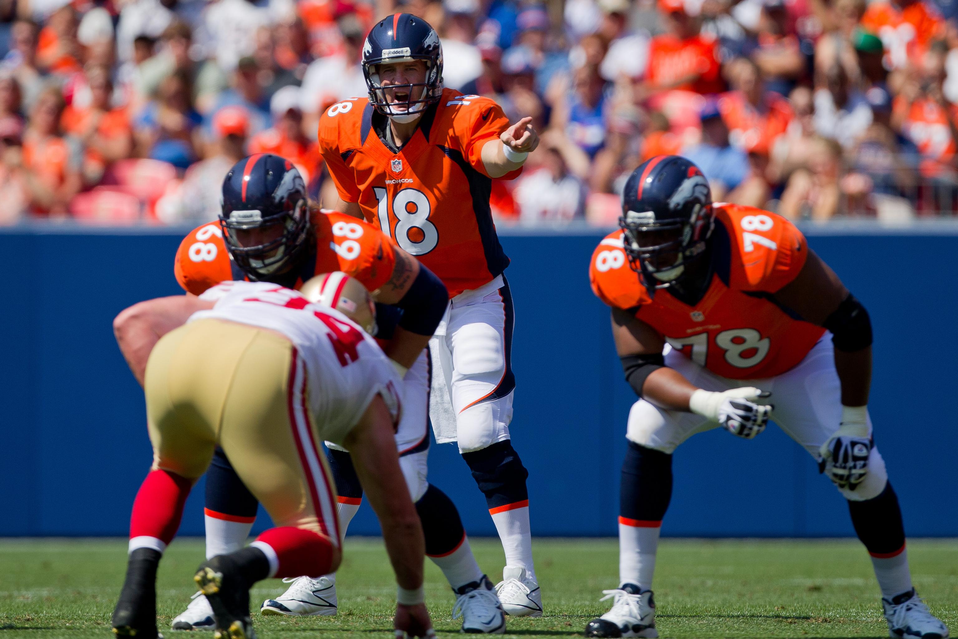 Peyton Manning's First Broncos Game! (Steelers vs. Broncos 2012, Week 1) 