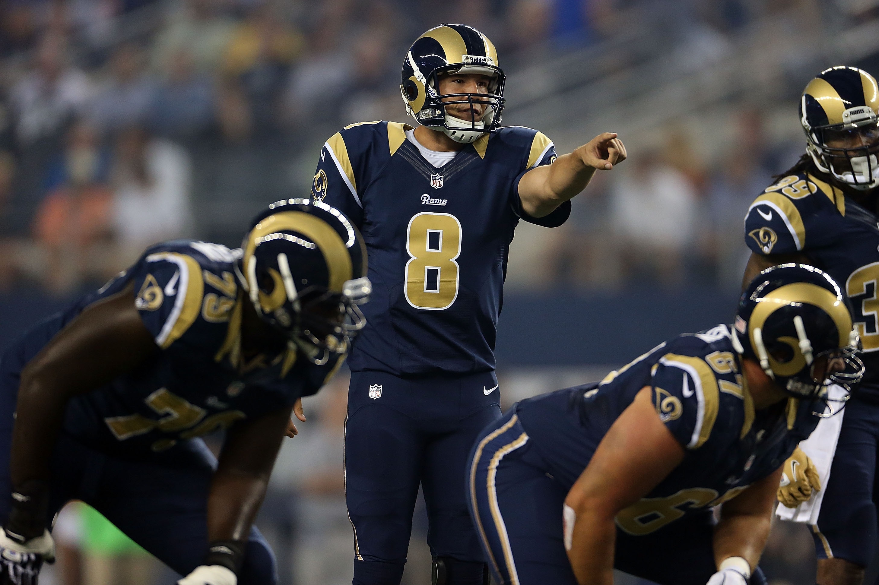 rams blue and gold uniforms