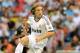 MADRID, SPAIN - SEPTEMBER 02: Luka Modric of Real Madrid controls the ball during the La Liga match between Real Madrid and Granada at Estadio Santiago Bernabeu on September 2, 2012 in Madrid, Spain. (Photo by Gonzalo Arroyo Moreno/Getty Images)