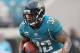 JACKSONVILLE, FL - DECEMBER 11: Maurice Jones-Drew #32 of the Jacksonville Jaguars runs for yardage during the game against the Tampa Bay Buccaneers at EverBank Field on December 11, 2011 in Jacksonville, Florida. (Photo by Sam Greenwood/Getty Images)