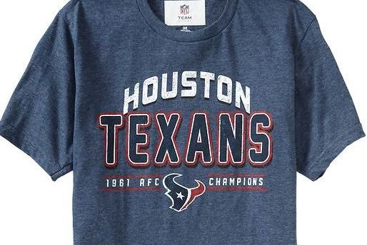 Old Navy Sells Inaccurate Houston Texans 1961 AFC Champion T