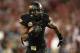 GLENDALE, AZ - JANUARY 02: Joseph Randle #1 of the Oklahoma State Cowboys scores a 4-yard rushing touchdown in the fourth quarter against the Stanford Cardinal during the Tostitos Fiesta Bowl on January 2, 2012 at University of Phoenix Stadium in Glendale, Arizona. (Photo by Donald Miralle/Getty Images)