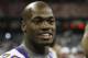 Aug 30, 2012; Houston, TX, USA; Minnesota Vikings running back Adrian Peterson (28) after a game against the Houston Texans at Reliant Stadium. The Texans defeated the Vikings 28-24. Mandatory Credit: Brett Davis-US PRESSWIRE