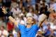 NEW YORK, NY - SEPTEMBER 05: Tomas Berdych of the Czech Republic celebrates defeating Roger Federer of Switzerland after their men's singles quarterfinal match against on Day Ten of the 2012 US Open at USTA Billie Jean King National Tennis Center on September 5, 2012 in the Flushing neighborhood of the Queens borough of New York City. (Photo by Matthew Stockman/Getty Images)
