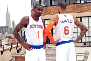 New York Knicks Unveil New Jerseys (Photos) 