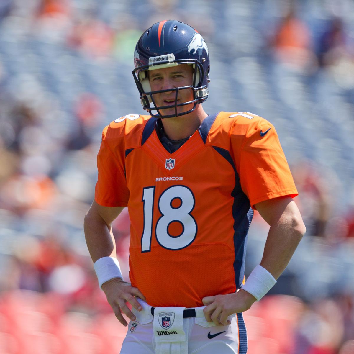 Peyton Manning Why Broncos QB Won't Lead Team to Week 1 Victory