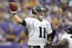 MINNEAPOLIS, MN - SEPTEMBER 09: Blaine Gabbert #11 of the Jacksonville Jaguars passes the ball during the fourth quarter of the season opener against the Minnesota Vikings on September 9, 2012 at Mall of America Field at the Hubert H. Humphrey Metrodome in Minneapolis, Minnesota. The Vikings defeated the Jaguars 26-23. (Photo by Hannah Foslien/Getty Images)