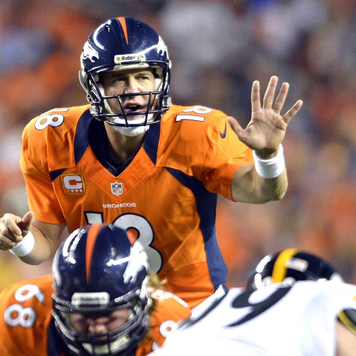 Peyton Manning Leads Denver Broncos to 3119 Win over Pittsburgh