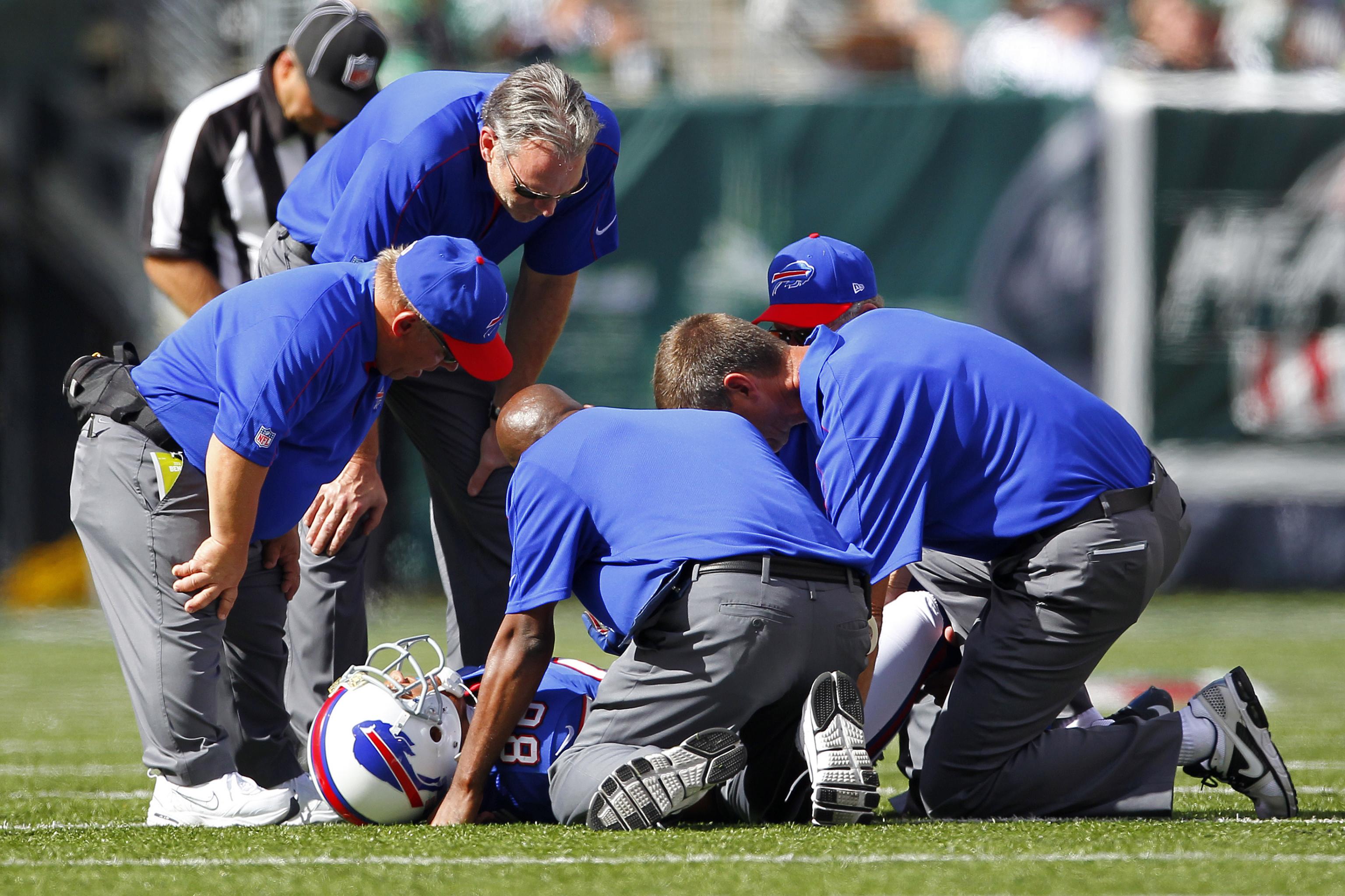 09 September 2012: Buffalo Bills wide receiver David Nelson (86) before the  start of a week