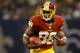 September 9, 2012; New Orleans, LA, USA; Washington Redskins wide receiver Pierre Garcon (88) runs after a catch during the first quarter of a game against the New Orleans Saints at the Mercedes-Benz Superdome. Mandatory Credit: Derick E. Hingle-US PRESSWIRE