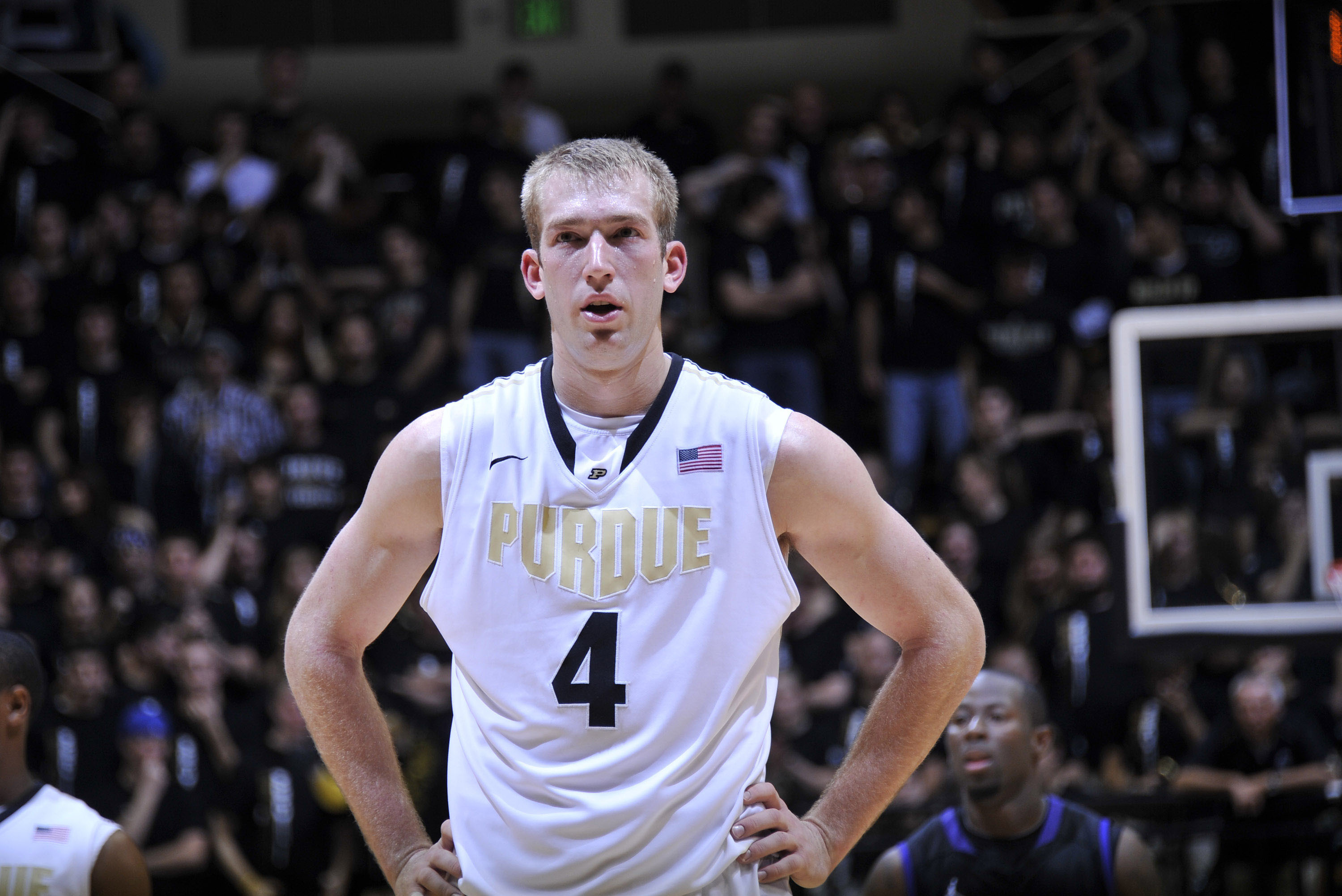 Purdue Men's Basketball on X: First career double-double for