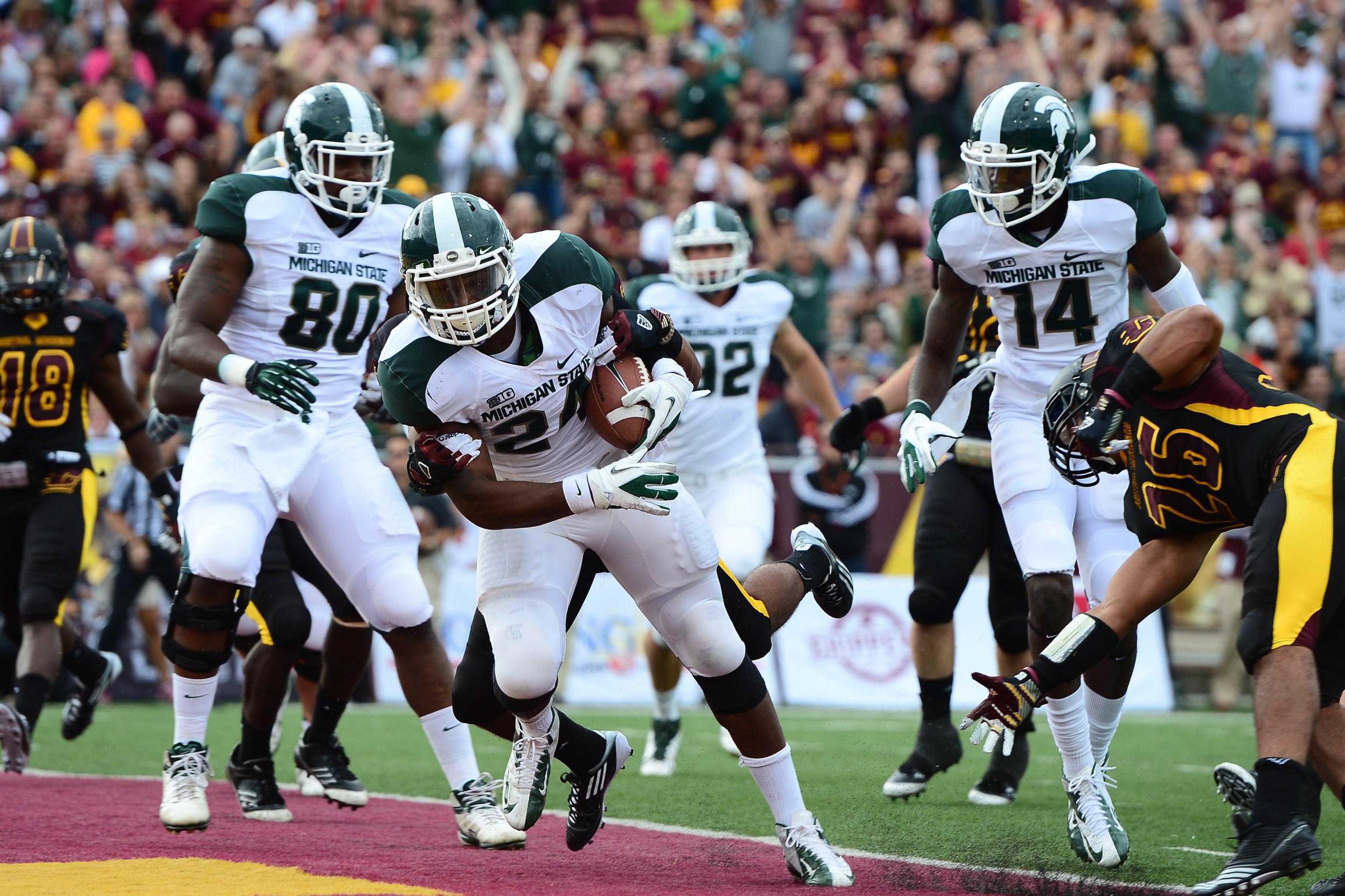 Le'Veon Bell: Michigan State won't beat itself again, Notre Dame