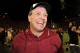ORLANDO, FL - DECEMBER 29: Coach Jimbo Fisher of the Florida State Seminoles celebrates a victory against the Notre Dame Fight Irish in the 2011 Champs Sports Bowl December 29, 2011 at the Florida Citrus Bowl in Orlando, Florida. FSU won 18 15. (Photo by Al Messerschmidt/Getty Images)