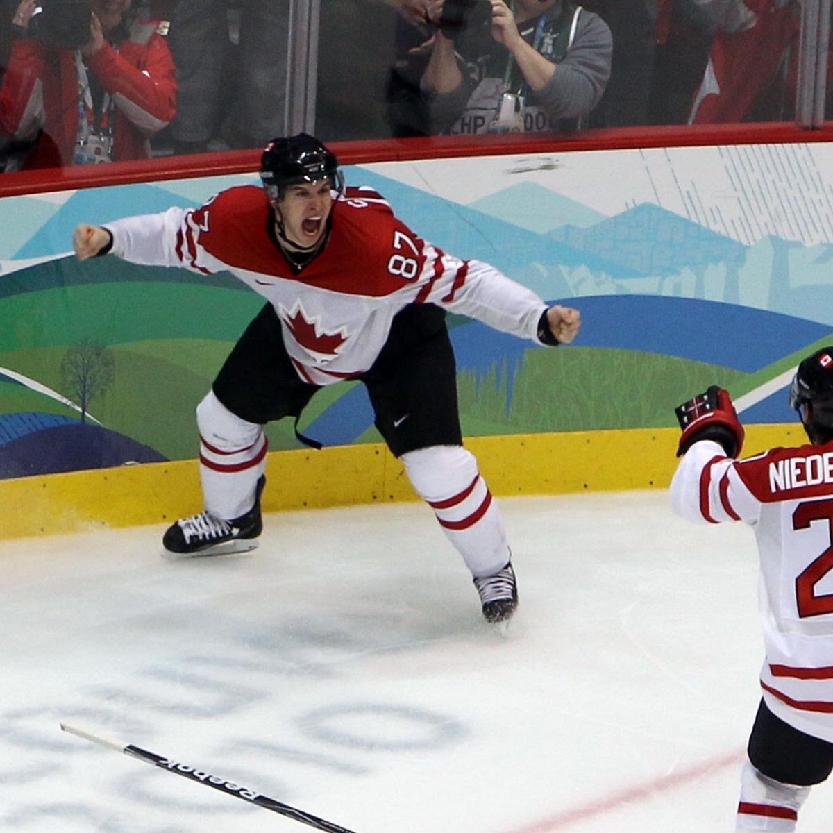Sidney Crosby Golden Goal - Heard from 16 different TV Broadcasts -  Olympics 2010 (HD) 