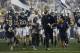 PROVO, UT - AUGUST 30: Players of BYU run onto the field before a game against Washington State during the first half of an college football game August 30, 2012 at LaVell Edwards Stadium in Provo, Utah. (Photo by George Frey/Getty Images)