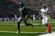 EUGENE, OR - SEPTEMBER 15: De'Anthony Thomas #6 of the Oregon Ducks runs for a touchdown in the 1st quarter against the Tennessee Tech Golden Eagles on September 15, 2012 at the Autzen Stadium in Eugene, Oregon. (Photo by Jonathan Ferrey/Getty Images)