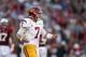 PALO ALTO, CA - SEPTEMBER 15: Matt Barkley #7 of the USC Trojans reacts after throwing an interception during their game against the Stanford Cardinal at Stanford Stadium on September 15, 2012 in Palo Alto, California. (Photo by Ezra Shaw/Getty Images)