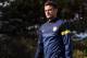 ST ALBANS, ENGLAND - SEPTEMBER 17: Olivier Giroud of Arsenal arrives during a training session at London Colney on September 17, 2012 in St Albans, England. (Photo by Julian Finney/Getty Images)