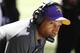 INDIANAPOLIS, IN - SEPTEMBER 16: Minnesota Vikings head coach Leslie Frazier looks on against the Indianapolis Colts during the game at Lucas Oil Stadium on September 16, 2012 in Indianapolis, Indiana. The Colts won 23-20. (Photo by Joe Robbins/Getty Images)