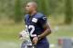 Jul 28, 2012; Renton, WA, USA; NFL: Seattle Seahawks tight end Kellen Winslow (82) jogs between drills at a training camp practice at the Virginia Mason Athletic Center. Mandatory Credit: Joe Nicholson-US PRESSWIRE