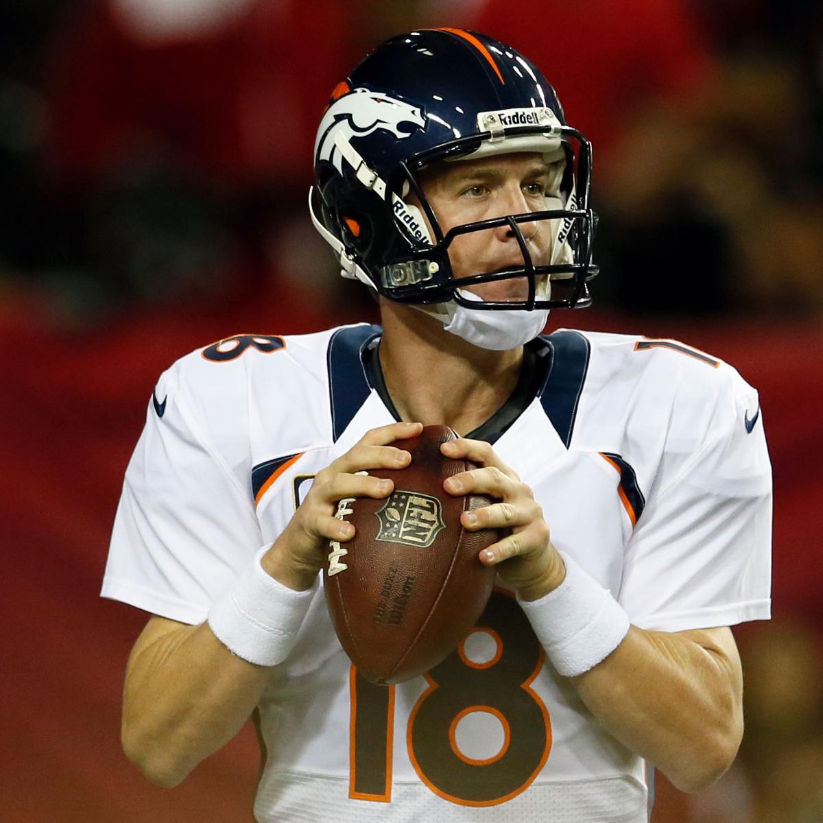 Peyton Manning Week 2 Struggles Will Be Blip in Otherwise Solid Season