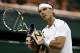 LONDON, ENGLAND - JUNE 28: Rafael Nadal of Spain reacts during his Gentlemen's Singles second round match against Lukas Rosol of the Czech Republic on day four of the Wimbledon Lawn Tennis Championships at the All England Lawn Tennis and Croquet Club on June 28, 2012 in London, England. (Photo by Clive Rose/Getty Images)