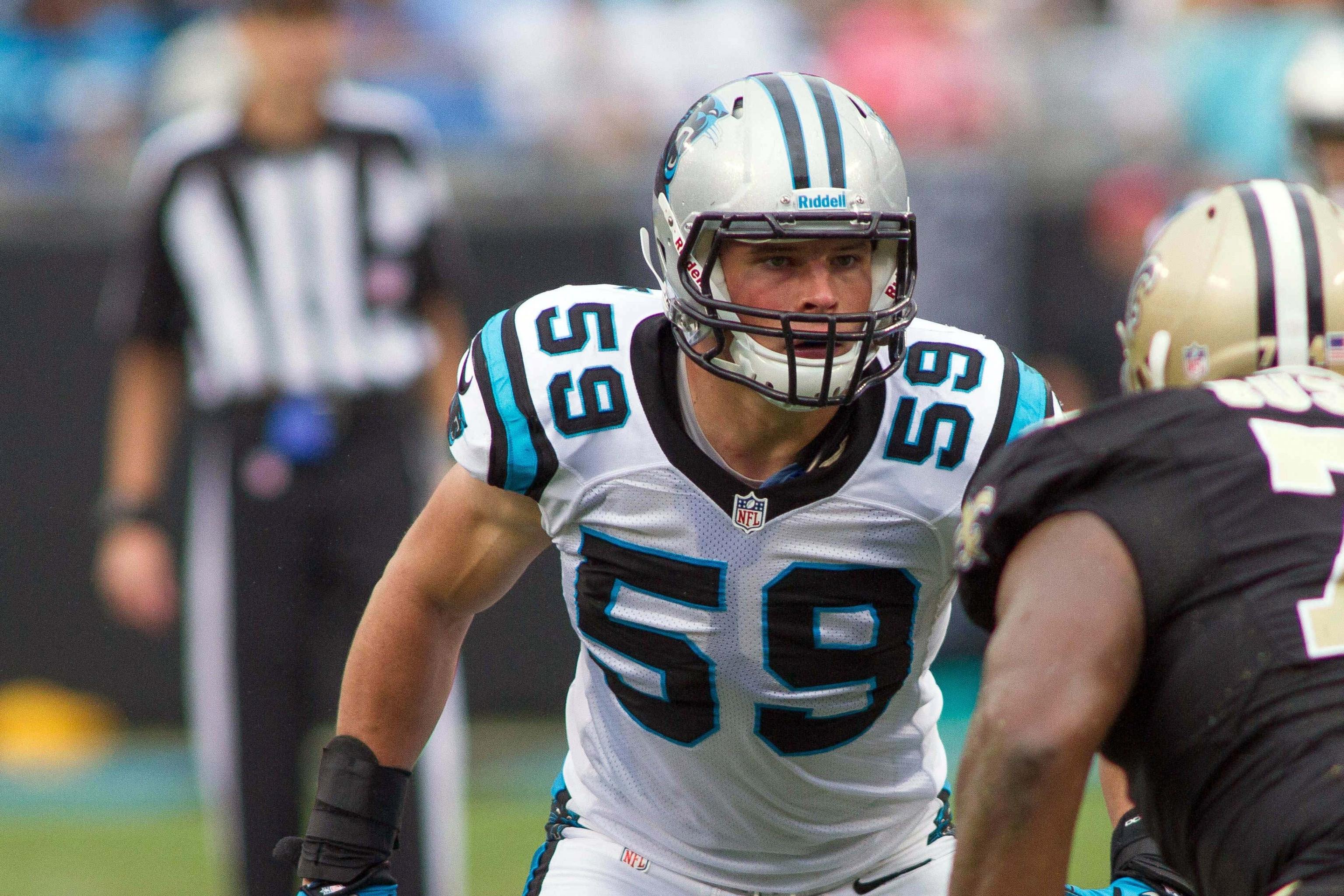 Panthers' Luke Kuechly doesn't look for the spotlight -- it finds