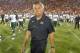 Sep 1, 2012; Los Angeles, CA, USA; Hawaii Warriors coach Norm Chow walks off the field after the game against the Southern California Trojans at the Los Angeles Memorial Coliseum. Mandatory Credit: Kirby Lee/Image of Sport-US PRESSWIRE