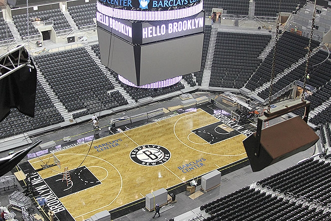 Barclays Center Brooklyn Nets & concerts seat numbers detailed seating chart  - New York 