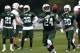 CORTLAND, NY - JULY 27: Darrelle Revis #24 of the New York Jets works out at Jets Training Camp at SUNY Cortland on July 27, 2012 in Cortland, New York. (Photo by Jeff Zelevansky/Getty Images)