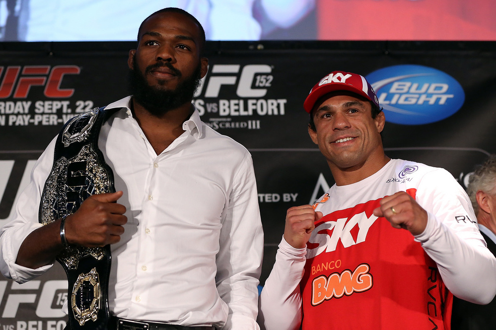 UFC 152 Fight Card Jon Jones vs. Vitor Belfort Drinking Game News