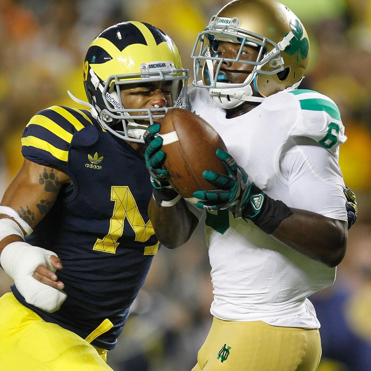 Michigan vs. Notre Dame 4 Key Matchups to Watch for News, Scores