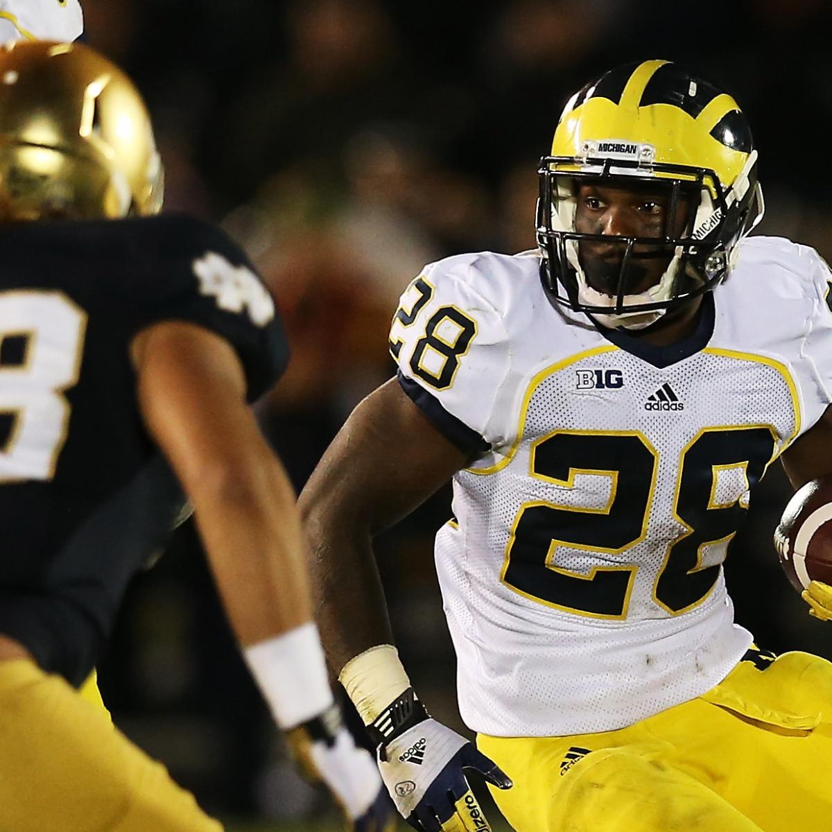 Michigan vs. Notre Dame Grading All Wolverines Starters on Offense and