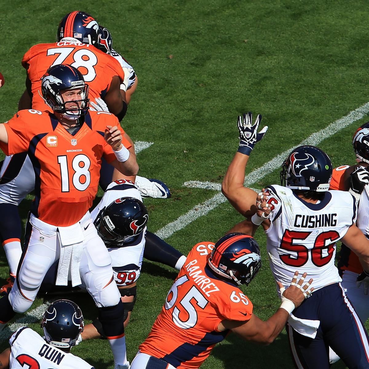 Houston Texans vs. Denver Broncos Week 3 Live Score, Video and