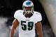PHILADELPHIA, PA - SEPTEMBER 16: Linebacker DeMeco Ryans #59 of the Philadelphia Eagles is introduced before the start of the Eagles game against the Baltimore Ravens at Lincoln Financial Field on September 16, 2012 in Philadelphia, Pennsylvania. (Photo by Rob Carr/Getty Images)
