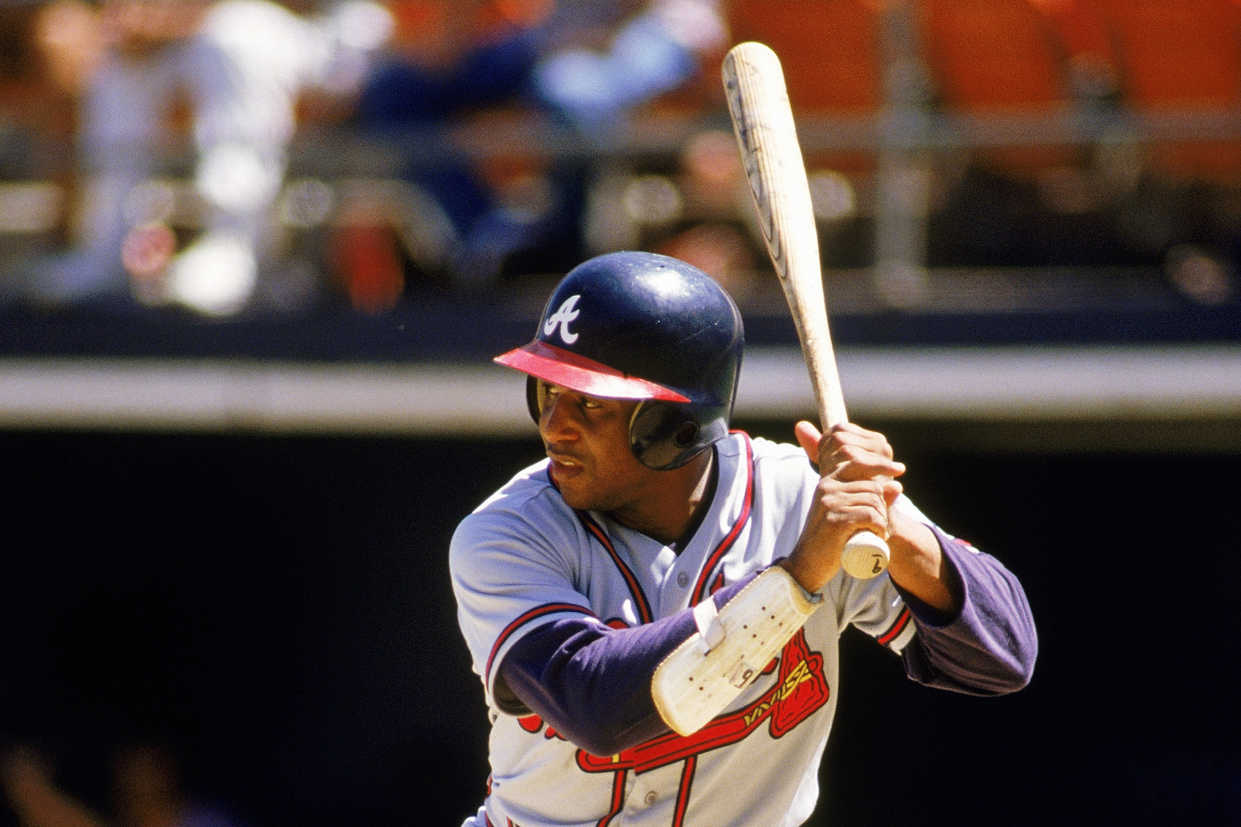 80s Baseball - Happy '80s Birthday to Terry Pendleton, who won the N.L. MVP  Award in 1991 and finished 2nd in 1992. He also looked resplendent in  powder blue.  #StlFly #ForTheA #