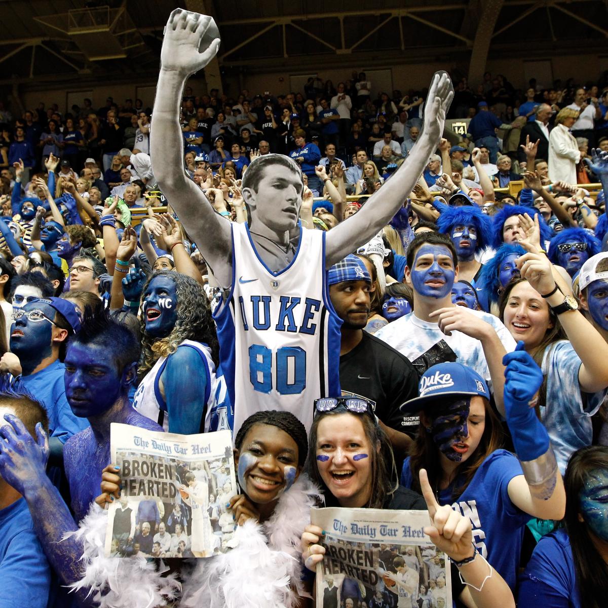 Ranking the Best Student Sections in College Basketball | Bleacher Report | Latest ...