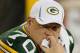 GREEN BAY, WI - AUGUST 16: T.J. Lang #70 of the Green Bay Packers rests on the bench during a preseason game against the Cleveland Browns at Lambeau Field on August 16, 2012 in Green Bay, Wisconsin. (Photo by Jonathan Daniel/Getty Images)