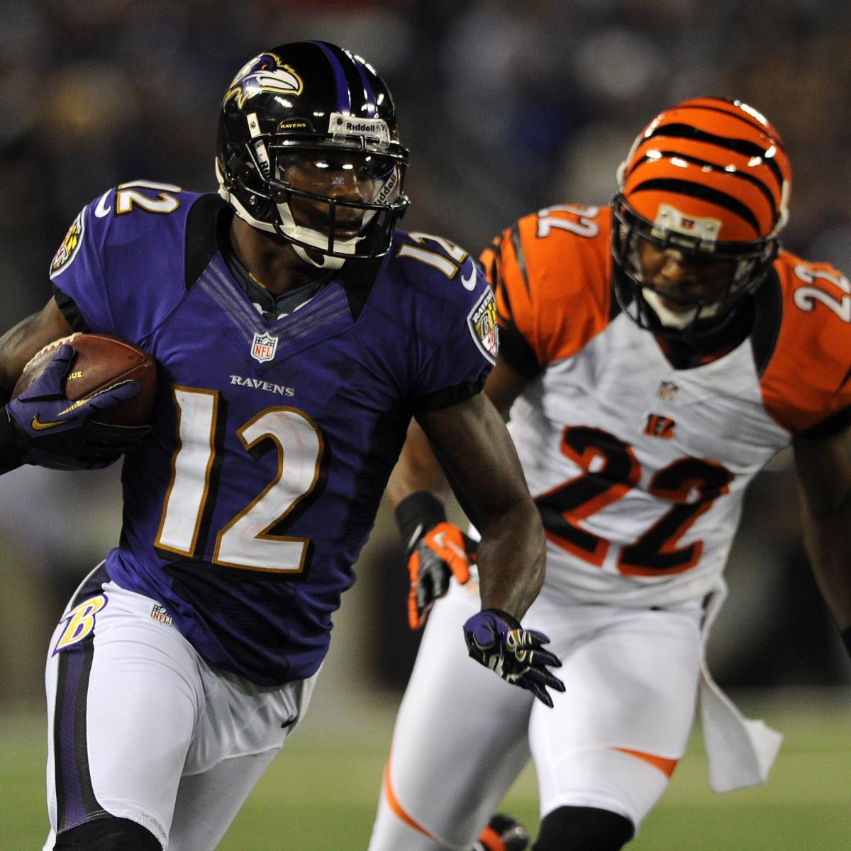 Jacoby Jones: Baltimore Ravens WR Is a Great Add for Struggling Fantasy  Owners, News, Scores, Highlights, Stats, and Rumors