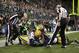 The NFL replacement refs credit a game winning touchdown to Seahawks wide receiver Golden Tate, despite the fact that he did not have posession of the football