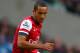 MANCHESTER, ENGLAND - SEPTEMBER 23: Theo Walcott of Arsenal on the ball during the Barclays Premier League match between Manchester City and Arsenal at Etihad Stadium on September 23, 2012 in Manchester, England. (Photo by Alex Livesey/Getty Images)