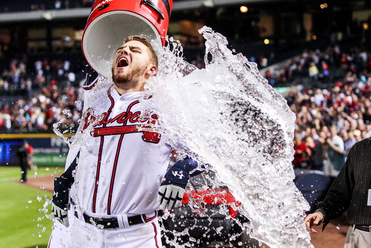 Atlanta Braves Clinch Postseason Berth on Walkoff Homer by Freddie