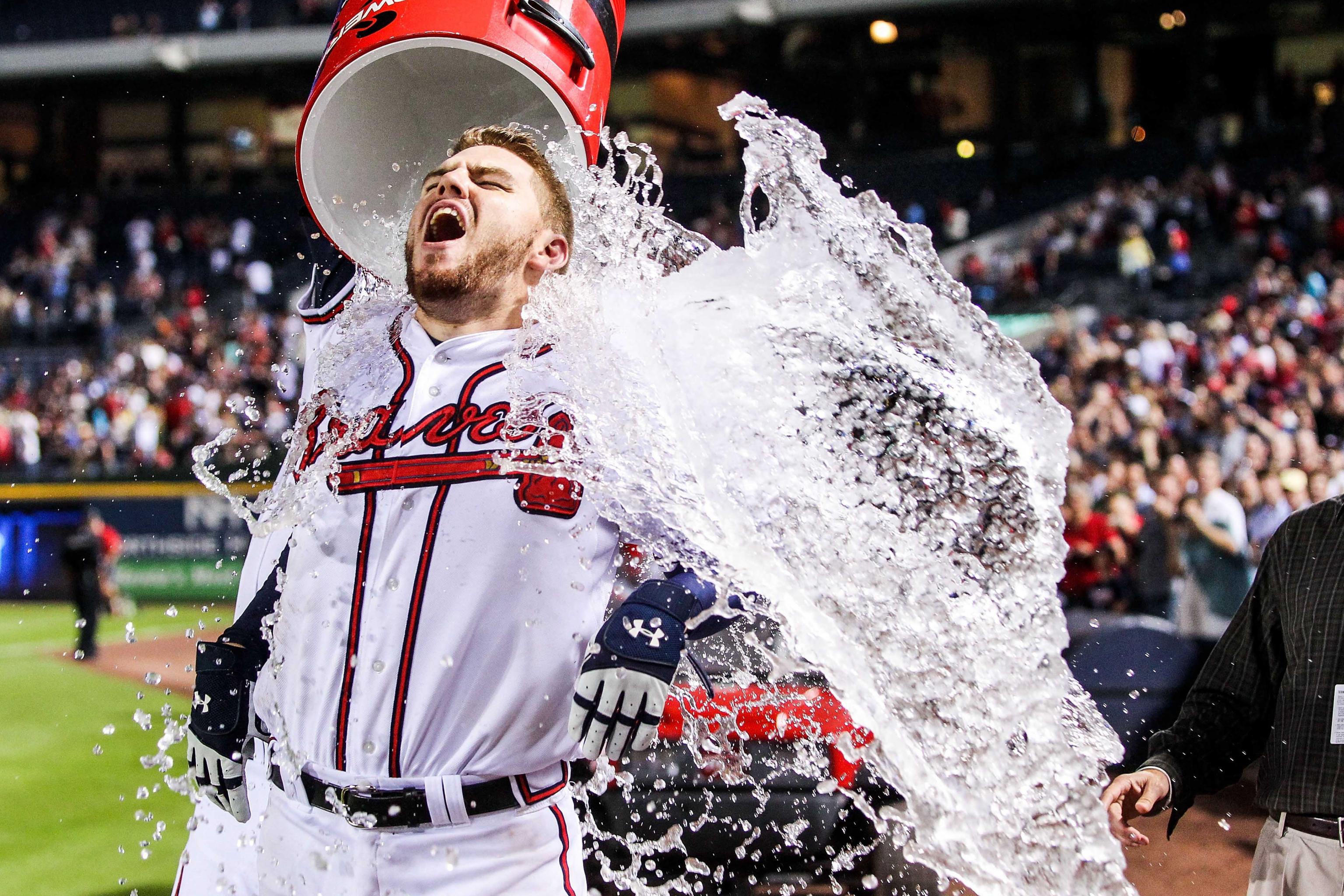 Freddie Freeman walk-off, Braves clinch 2nd seed