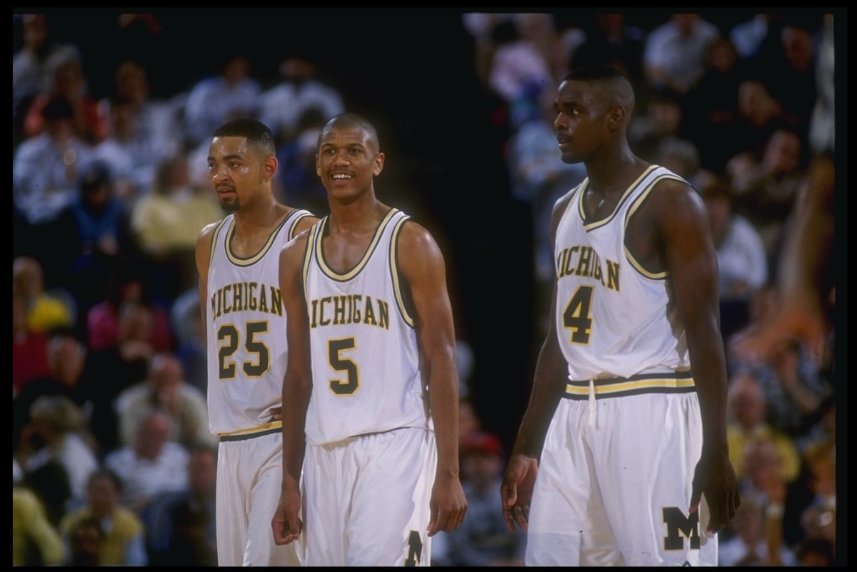 Fab Five Michigan Basketball Roster