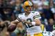 SEATTLE, WA - SEPTEMBER 24: Quarterback Aaron Rodgers #12 of the Green Bay Packers throws a pass in the first half against the Seattle Seahawks at CenturyLink Field on September 24, 2012 in Seattle, Washington. (Photo by Otto Greule Jr/Getty Images)