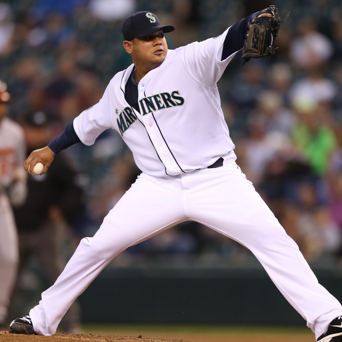 Felix Hernandez's 5-year-old son Jeremy 'interviews' dad as Mariners ace  meets the media after losing AL Cy Young – New York Daily News