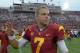 Sep 22, 2012; Anaheim, CA, USA; Southern California Trojans quarterback Matt Barkley (7) reacts after the game against the California Golden Bears at the Los Angeles Memorial Coliseum. USC defeated California 27-9. Mandatory Credit: Kirby Lee/Image of Sport-US PRESSWIRE