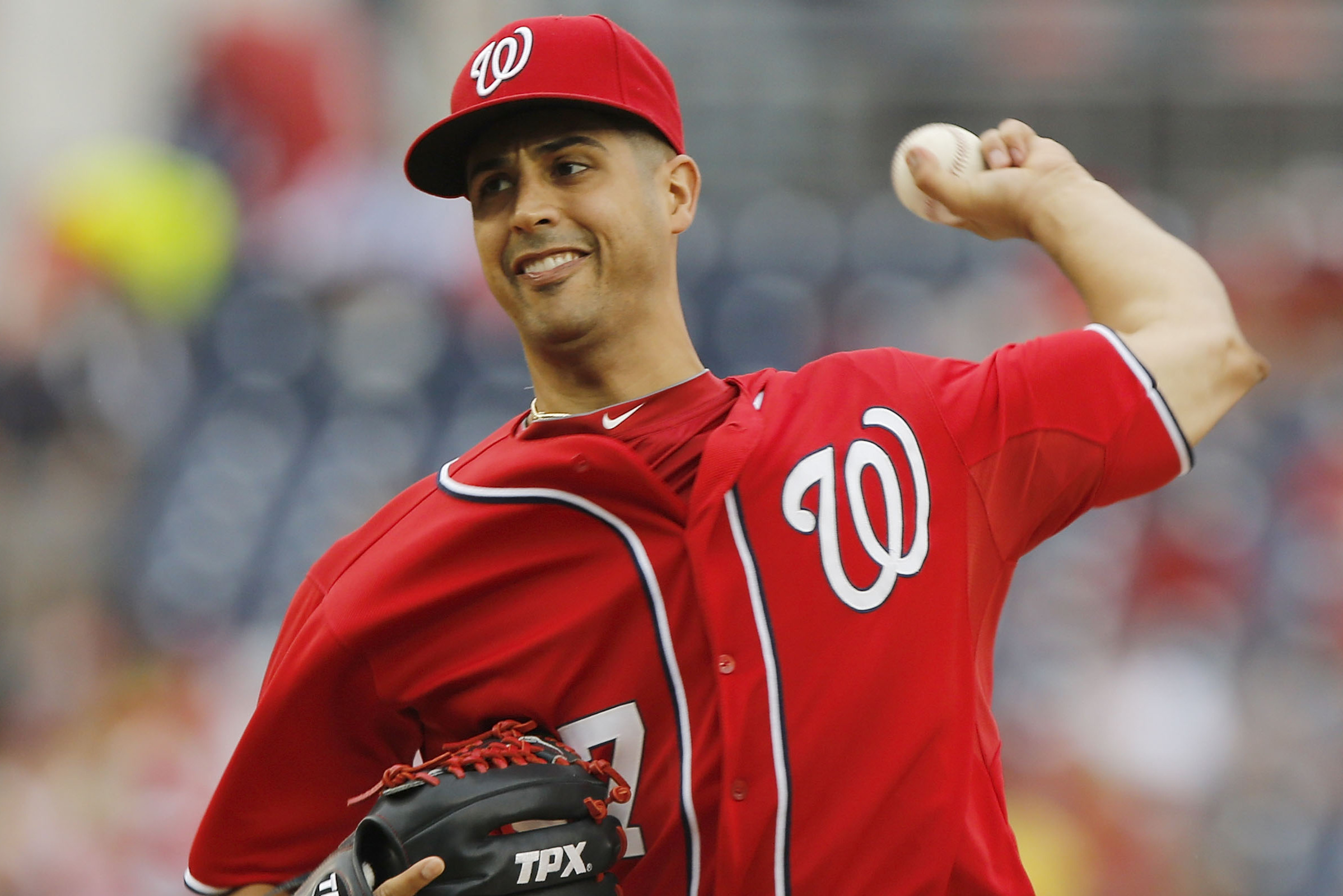 Nationals' Gio Gonzalez Throws Bullpen Session With Yankees' Great