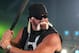 Hulk Hogan during the opening moments of Impact! Wrestling. (Photo credit: Lee South, TNA Wrestling)